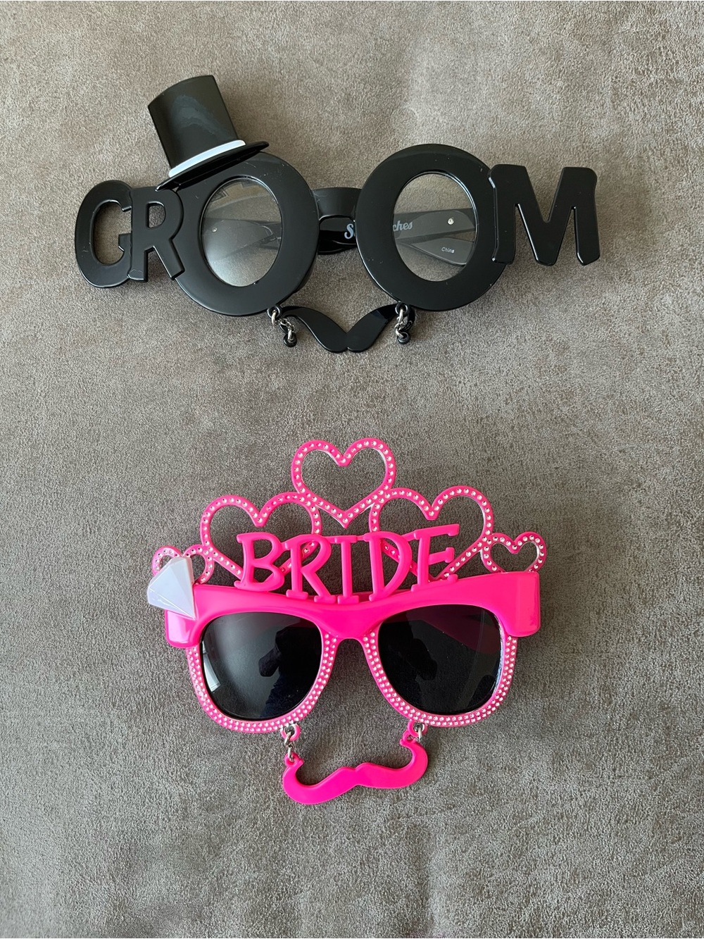 Bride & Groom Novelty  Sunglasses